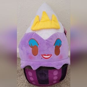 Disney Munchlings 12" Ursula Lavender Ice Cream Sundae New With Tags